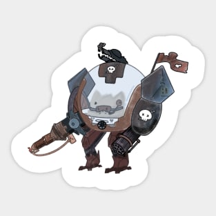 The Mecha Kitty Sticker